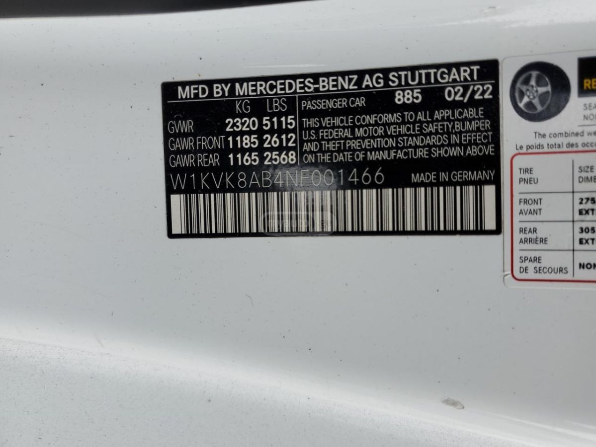 2022 Mercedes-Benz SL 55 AMG  - Photo 2